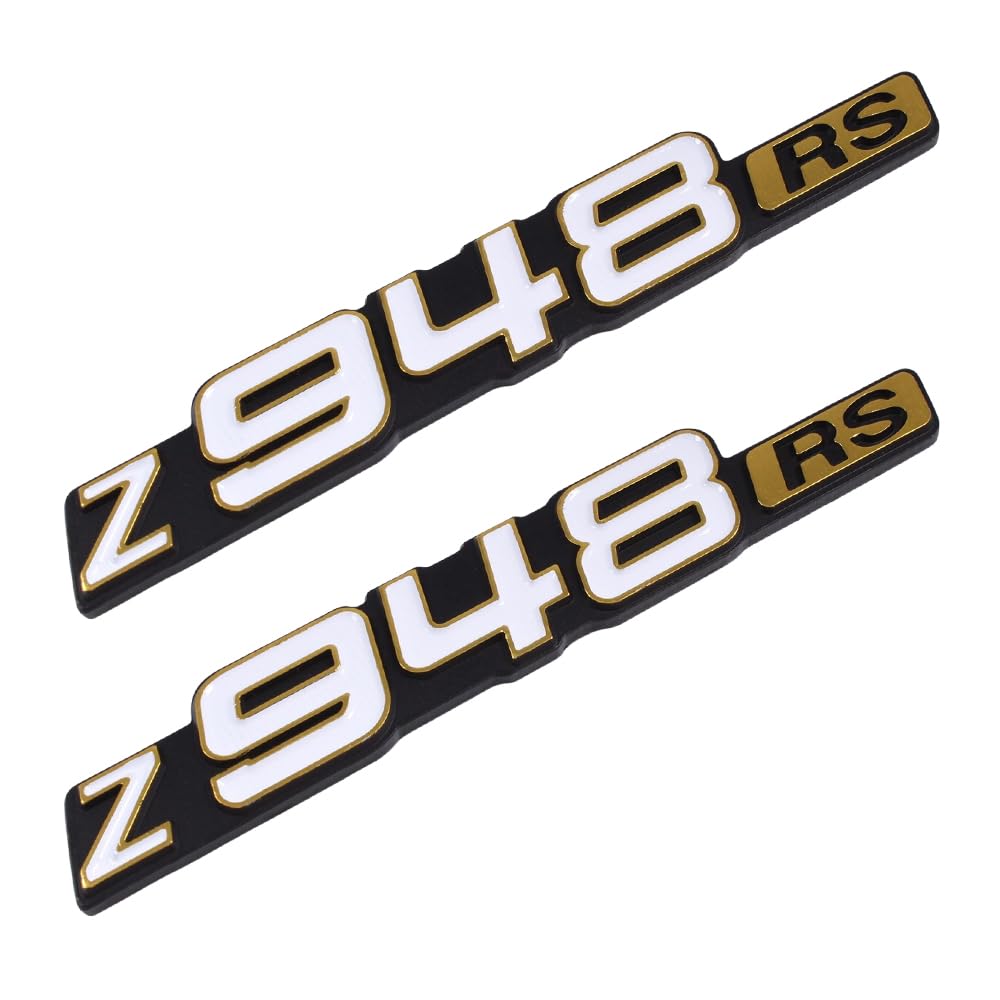 Amazon | Z948RS エンブレム ゴールド 2枚セット Z900RS などに サイド